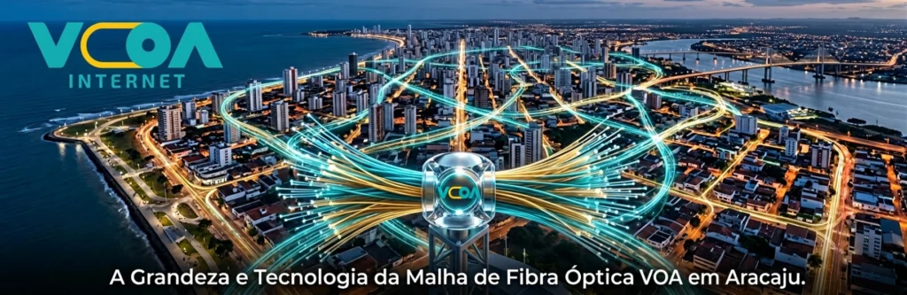 Internet fibra da Voa Internet Aracaju
